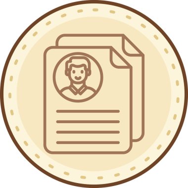 iş simgesi vektör illüstrasyonu