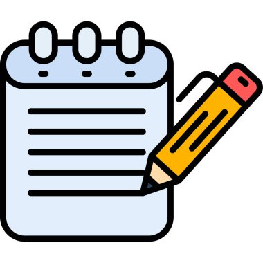 Pano simgesine sahip kalem, özet biçimi