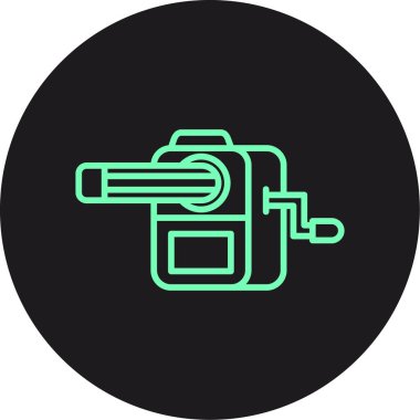 Modern simgenin vektör illüstrasyonu