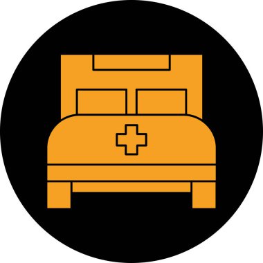 Otel simgesi vektör illüstrasyonu