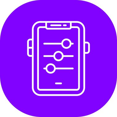 - Telefon. Web simgesi basit illüstrasyon