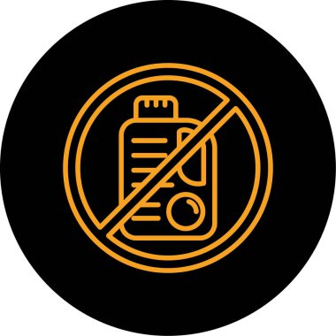 Anahat stili yok yasaktır işareti simgesi