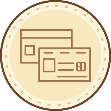 vektör web simgesi çizimi