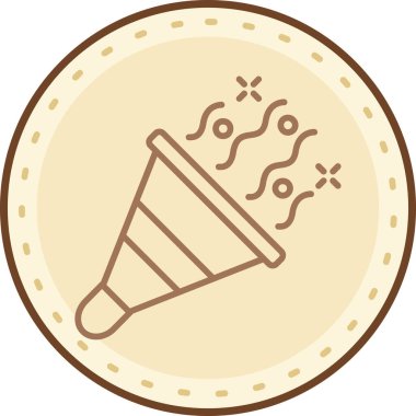 Modern simgenin vektör illüstrasyonu