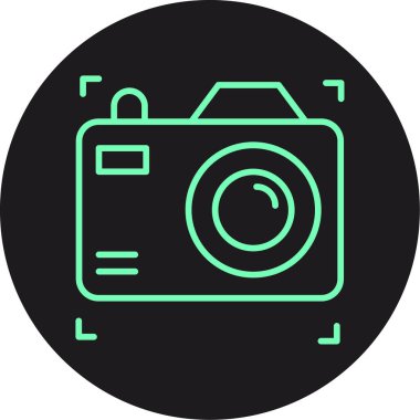 Vektör kamera Simgesi illüstrasyonu