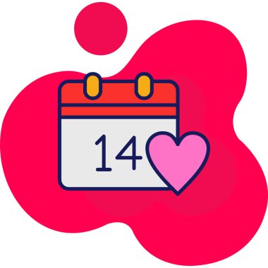 Sevgililer Günü vektör simgesi