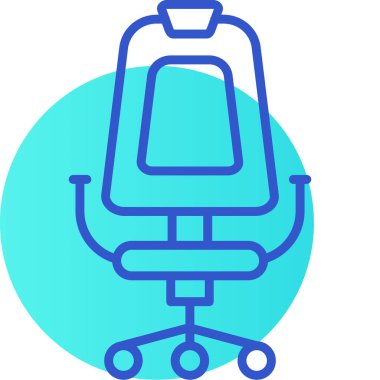 Modern bir simgenin vektör illüstrasyonu