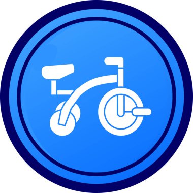 bisiklet bisiklet simgesi, basit biçim