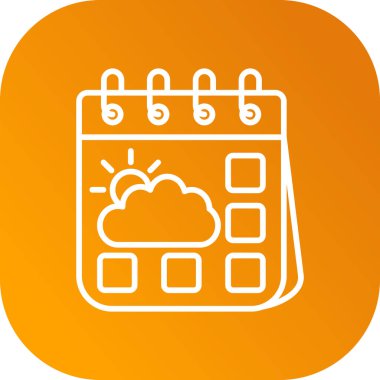 Beyaz arka plan üzerinde izole weather simge