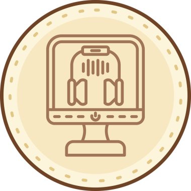 modern simge vektör illüstrasyonu