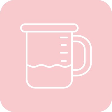 Cam bardak. Basit resimleme