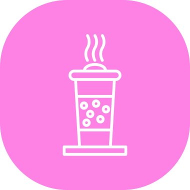 kahve fincanı ikonu vektör illüstrasyonu