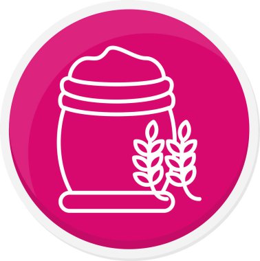 Modern simgenin vektör illüstrasyonu