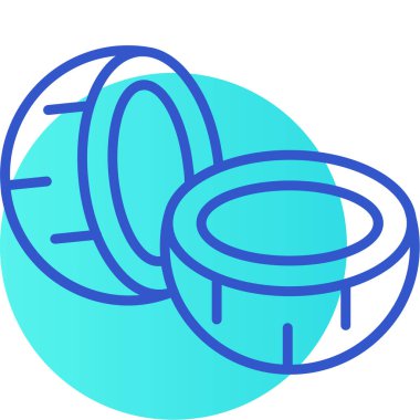 davul. Web simgesi basit illüstrasyon