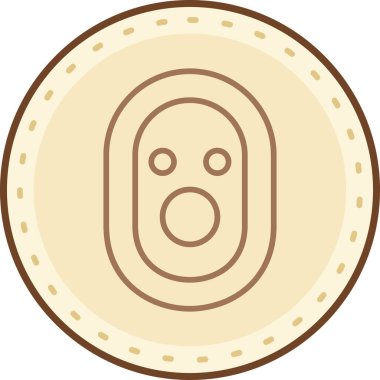 Para için. Web simgesi basit illüstrasyon