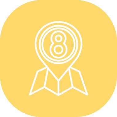 seo modern simgesinin vektör illüstrasyonu