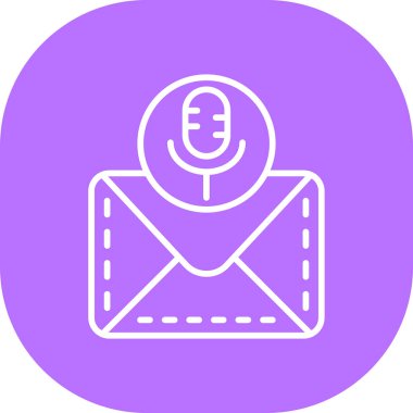 mesaj vektör simgesi modern tasarım