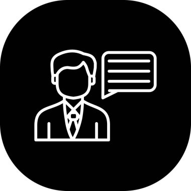 İş ve finans simgesinin vektör illüstrasyonu