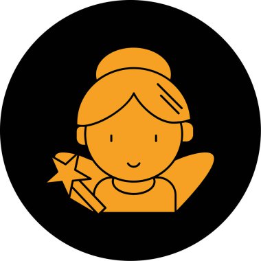 avatar. Web simgesi basit illüstrasyon