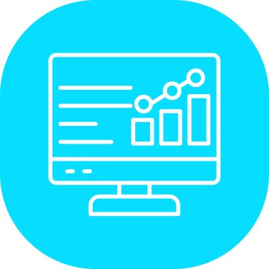 İş simgesinin vektör illüstrasyonu