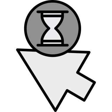 pusula simgesi, vektör illüstrasyonu