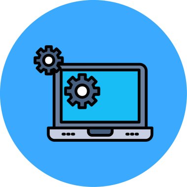 Vektör ayarı Simge illüstrasyonu