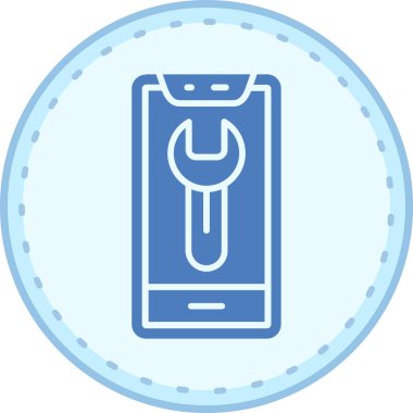 Modern b 'nin vektör illüstrasyonu eksik simgesi