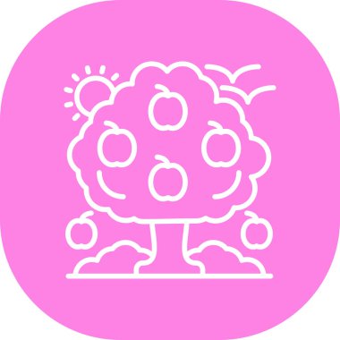 beyin ikonu vektör illüstrasyonu