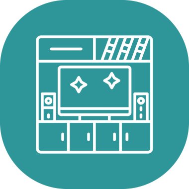 Modern b 'nin vektör illüstrasyonunda müziğin eksik simgesi