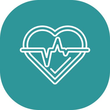 vektör kalp simgesi