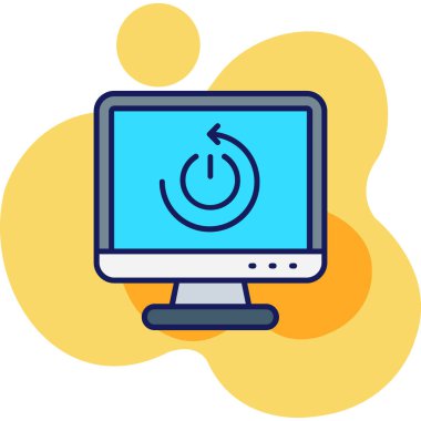 İnternet web renk simgesi