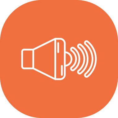 vektör sözcüsü Simgesi illüstrasyonu