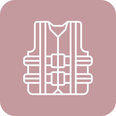 Modern simgenin vektör illüstrasyonu