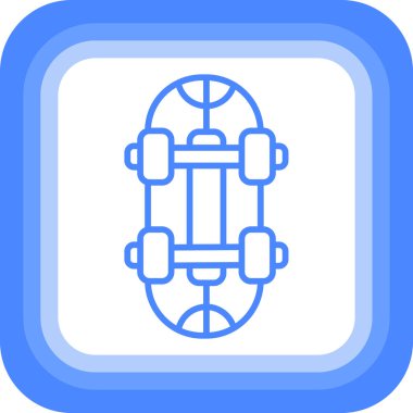 Bir simgenin vektör modern illüstrasyonu