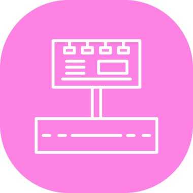 Bilgisayar. Web simgesi basit illüstrasyon