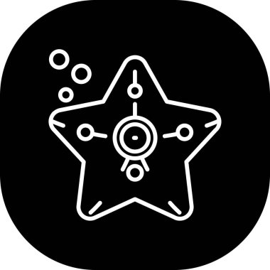 Yıldız. Web simgesi basit illüstrasyon