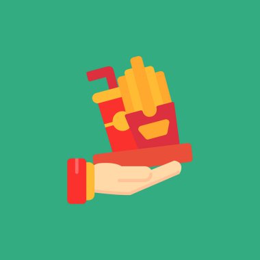 Modern oto tamir simgesinin vektör illüstrasyonu