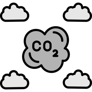 Bulut. Web simgesi basit illüstrasyon