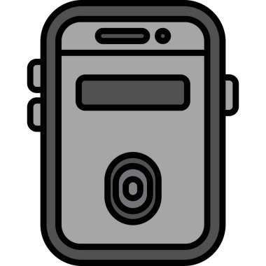 akıllı telefon simgesi vektör illüstrasyonu