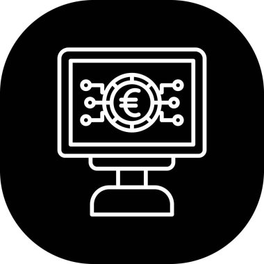 Avro. Web simgesi basit illüstrasyon