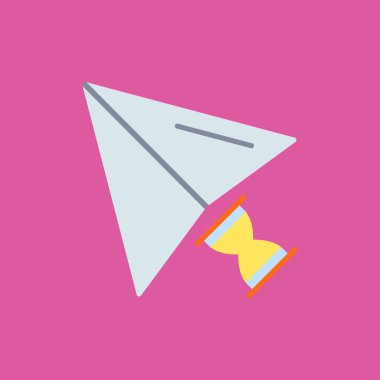 Uzun gölgeli zarf düz simgesi, 10 Pound