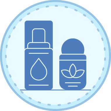 Kozmetik şişesi. Basit tasarım