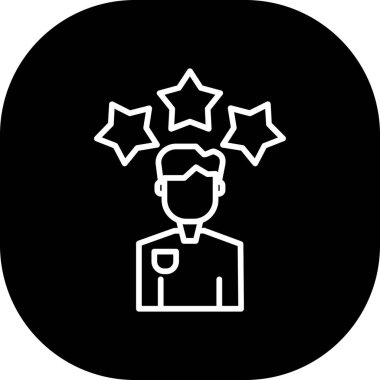 Vektör Avatar Simgesi illüstrasyonu