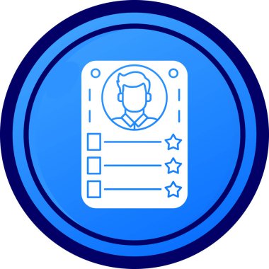 Modern bir simgenin vektör illüstrasyonu