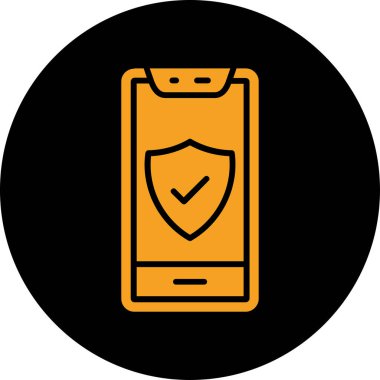 kalkan simgesi, vektör illüstrasyonu