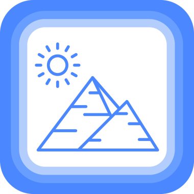 Güneş. Web simgesi basit illüstrasyon