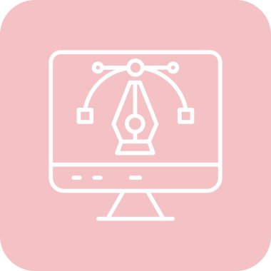 Ağ simgesi. vektör illüstrasyonu