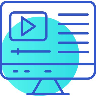 Video oynatıcı. Basit resimleme