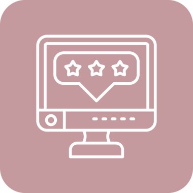 seo modern simgesinin vektör illüstrasyonu