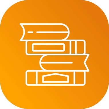 Güzel Kitap Kabartma Vektörü Simgesi